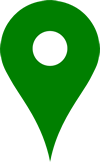 green point on the map